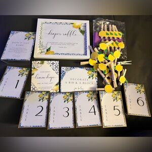 Lemon Baby Shower Bundle